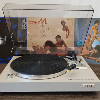 AKAI AP-B20C Rare Vintage Belt Drive Auto-Return Turntable Working Warranty image 21