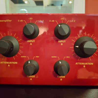D.W. Fearn VT-2 Dual Channel Tube Mic Preamp 2010s - Red image 2