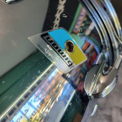 Used Ludwig 14x10 Vintage Classic Maple Concert Tom Chrome Over Wood image 7
