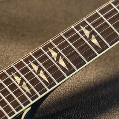 2022 Gibson Trini Lopez Murphy Lab Light Aging Semi-Hollow Electric Guitar Black Ebony + COA OHSC image 8