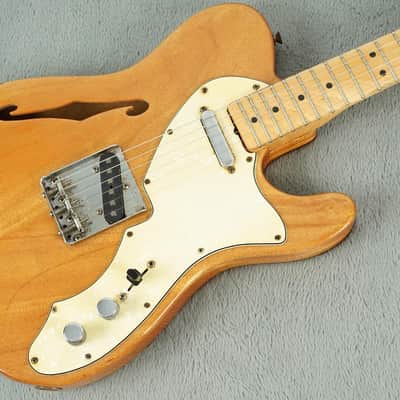 1968 Fender Telecaster Type 1 Thinline, Mahogany + OHSC image 8