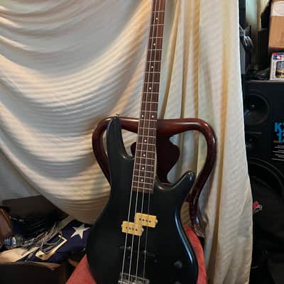 Ibanez  grr 190 bass guitar with dimarzio pickups black image 1