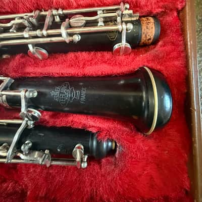 Leblanc wood  Oboe with case and reed. Made In France image 4