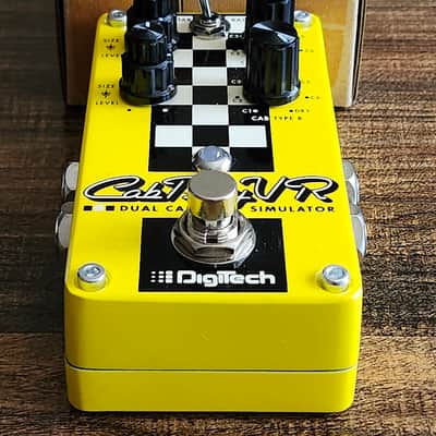 DigiTech CabDryVR Dual Cabinet Simulator 2010s - Yellow/Black/White image 2