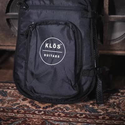 KLOS Acoustic Travel Guitar with Gig Bag image 15