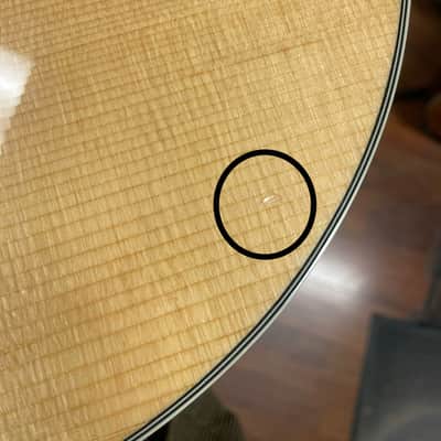 Ovation Celebrity Left-handed Acoustic-electric Guitar - Natural (USED) image 10