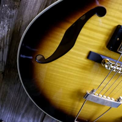 Ibanez AF95FM-AYS Artcore Expressionist 2018 - Present - Antique Yellow Sunburst image 10