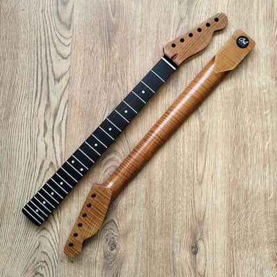 Telecaster Roasted Flame Maple and Rosewood Pro Guitar Neck Satin image 2