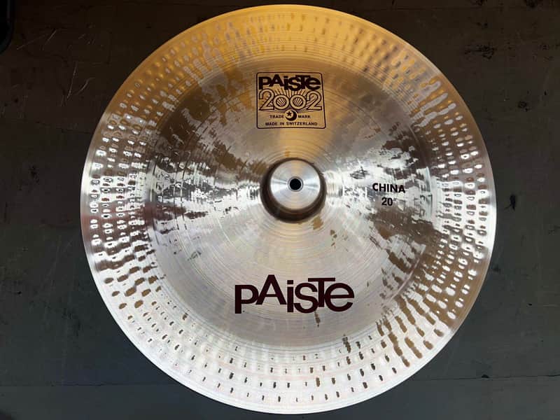 Paiste 20" 2002 China Cymbal - Traditional image 1