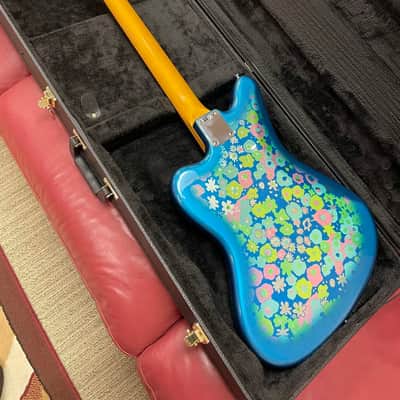 Fender MIJ Traditional '60s Jazzmaster 2018 - 2020 - Blue Flower image 2