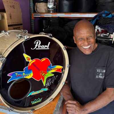 Steve Ferrone's Tom Petty and The Heartbreakers, Pearl Piccolo/ 3x14"/ 1980s - Brass image 3