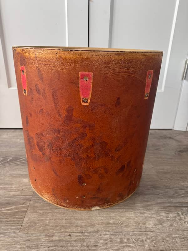 Ludwig 1970s 80s Era 6 Ply 16x16 Floor Tom Shell Project Shell image 1