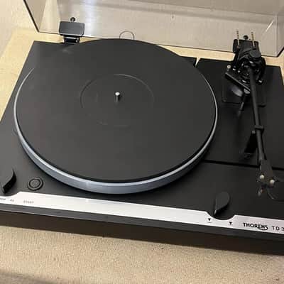 THORENS TD-318 Rare Vintage Turntable Serviced Tested Belt Drive Warranty image 9