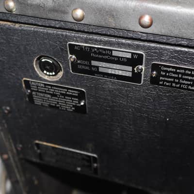 Roland Jazz Chorus JC-120 2x12" Guitar Combo Amp with cover used Made in USA image 7