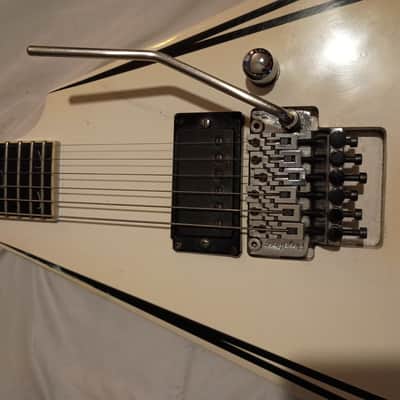 ESP LTD Alexi-600 Scythe Alexi Laiho Signature 2016 White Autographed image 6
