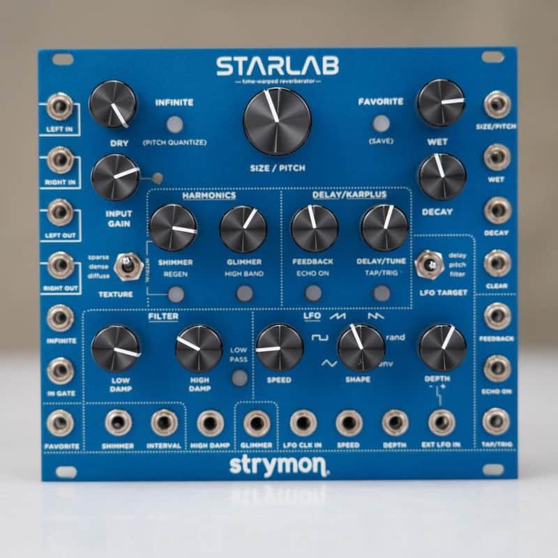 Strymon StarLab Time-Warped Reverberator Eurorack Module #58384 image 1