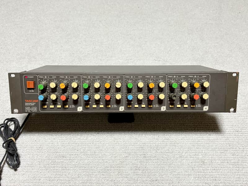 TASCAM PE-40 4Channel Parametric EQ image 1