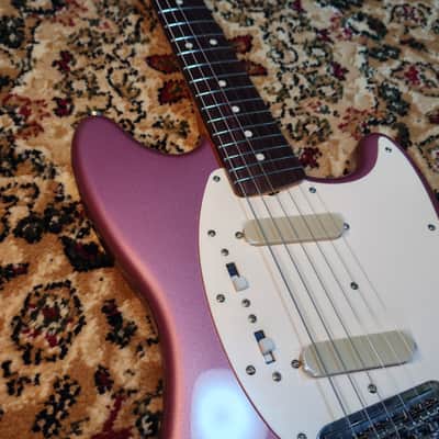 *NEW IN BOX* 2026 Fender Japan ISHIBASHI FSR Traditional II '60s Mustang, Burgundy Mist Metallic Matching Headstock, Char Homage, 6,66 lbs !! MIJ JD26 image 13