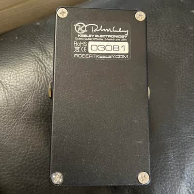 Keeley Bassist Compressor 2014 - Present - Black with Box! image 3
