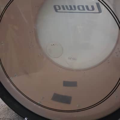 Ludwig LB844 Classic Maple 14x24" Bass Drum 2005 - Present - Green Sparkle image 2