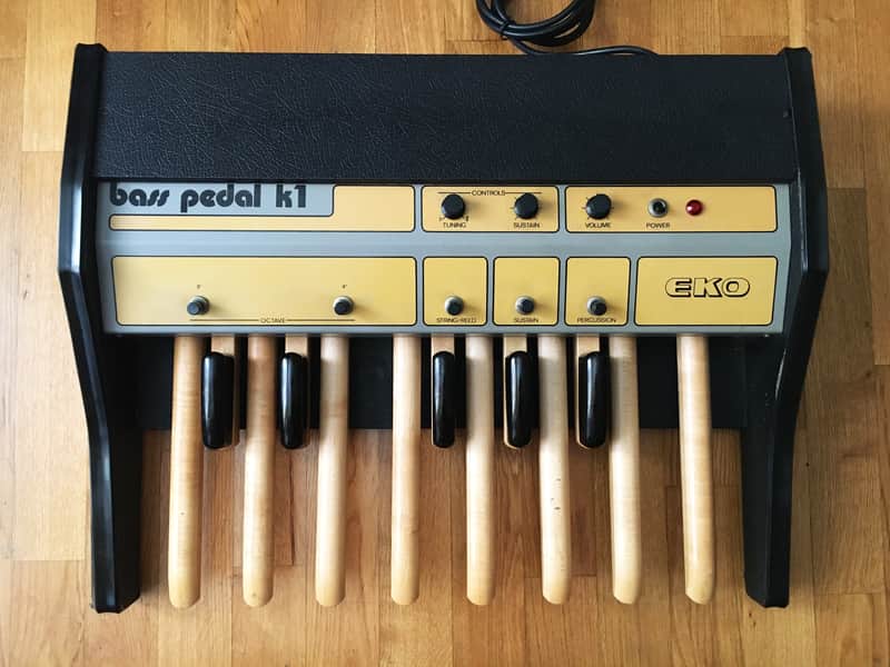 Eko K1 BASS PEDAL MOOG TAURUS 1974 image 1