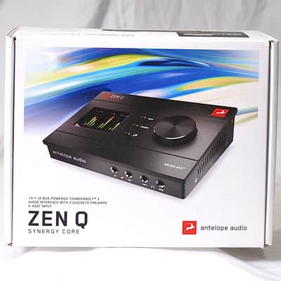 Antelope Zen Q Synergy Core | Desktop 14x10 USB Type-C Audio Interface | Open Box image 3