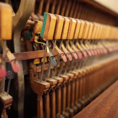 Ellington Upright Grand Player Piano 1903 - Mahogany image 6