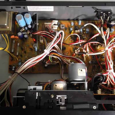 1984 Nakamichi BX-150 Black Stereo Cassette Deck 1-Owner Serviced New Belts & Tire 07-2022 VG #509 image 13
