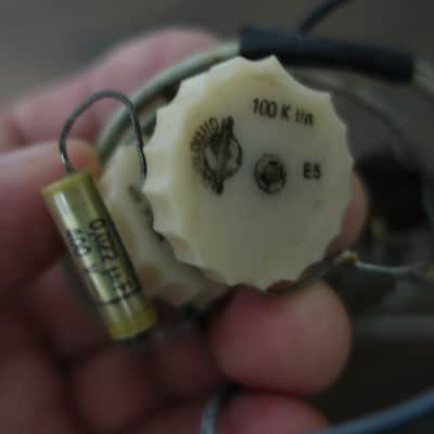 Vintage 1960s Dynacord Pick Up Also fits Framus Hofner Hopf Hoyer Avanti Harvey Thomas Guitar 1 Pick Up Set With Control Panel Rare Bakelite Volume Knobs Pots & Buttons image 6
