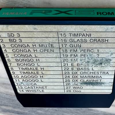 Yamaha RX5 classic 12bit drum machine image 7
