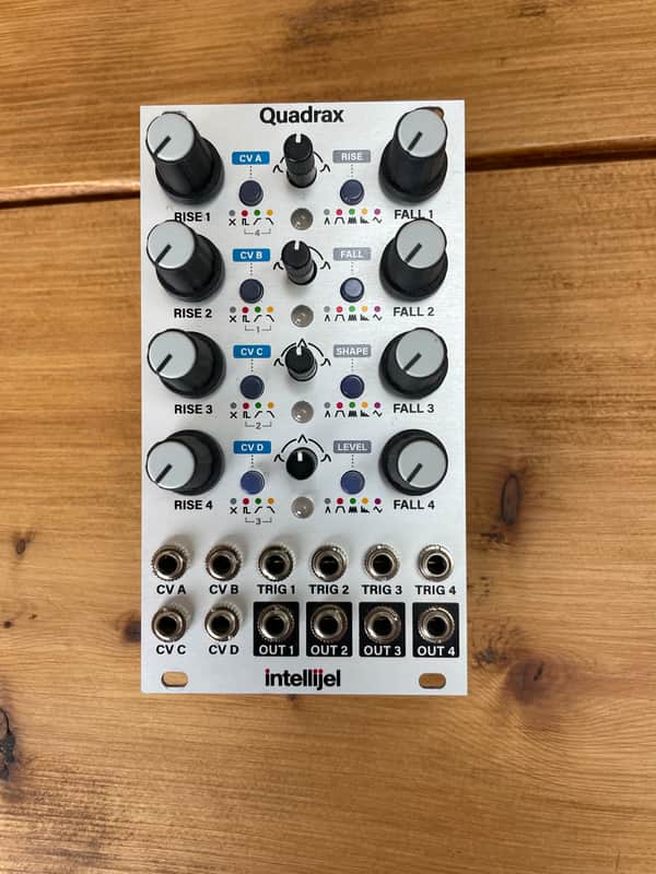 Intellijel Quadrax Quad Function Generator Eurorack Synth Module 2020 - Present - White image 1