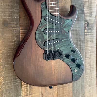 Rick Turner Guitars Electroline - Walnut Top with Scott Walker Buffer Booster & Kirinite Pickguard and Plates image 16