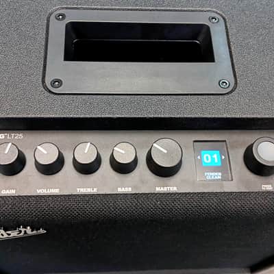Fender Mustang LT25 25-Watt 1x8" CLEAN Digital Modeling Guitar Combo 2019 - Present - Black image 5