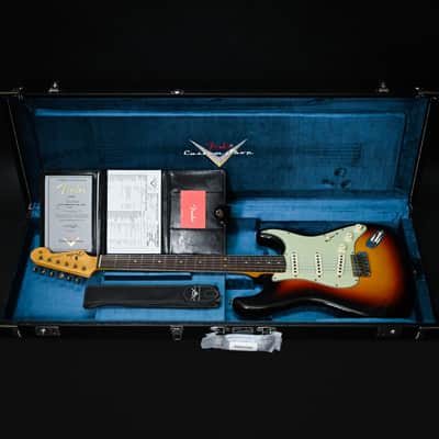 Fender Custom Shop Limited Edition 64 L-Series Stratocaster Journeyman- Aged Target 3-Tone Sunburst 2026  (L11873) image 5