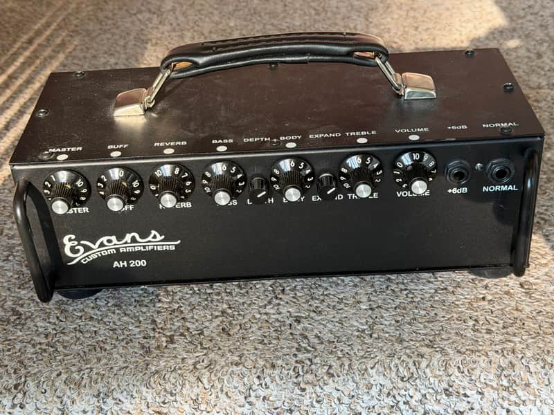 Evans amplifier AH200 2000's - black image 1
