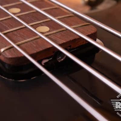 Rare Hagstrom H2B 1960's Left HandedSunburst image 11