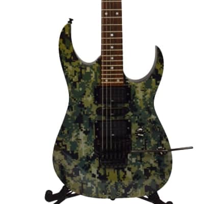 Ibanez RG Series RG370DXGP4 Limited Edition Digital Camo Electric Guitar image 1