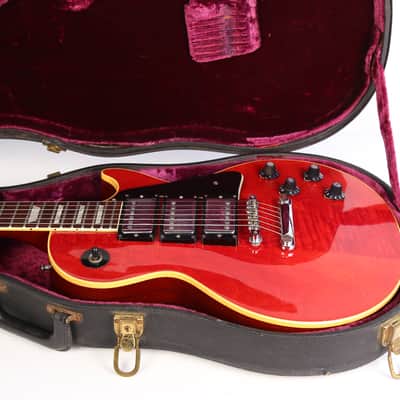 Gibson Custom Les Paul  1970 - Cherry -VIDEO- Cherry 3 Pat No Sticker pickups image 22