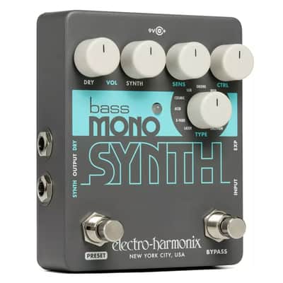 Electro-Harmonix EHX Bass Mono Synth Bass Synthesizer Effects Pedal image 2