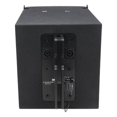 ZETHUS-M3X4 | ZETHUS Series Line Array Speaker System with Four Compact 6 x 3" Line Array PA Speakers and One Flying Frame, Black image 9