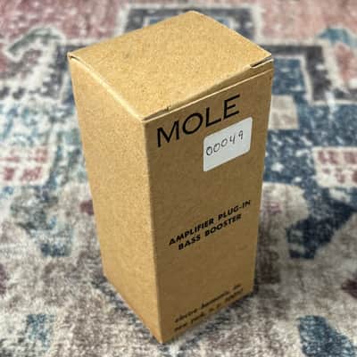 1970 Electro-Harmonix Mole Amplifier Plug In Bass Booster EH2003 NOS Vintage V1 Boost W/ Original Box & Paperwork! image 2
