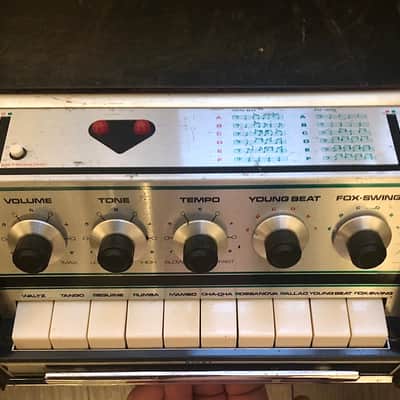 Korg Keio Donca Matic Mini Pops 20S ultra rare analog drum machine stereo 60s beat box rhythmbox image 5