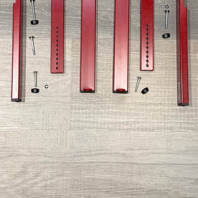 K&M 18813 Omega Stand 2nd Tier Stacker, Ruby Red image 7
