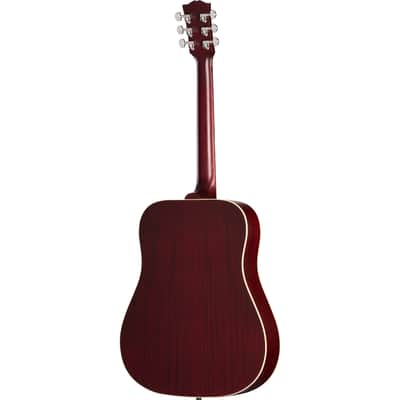 Gibson Hummingbird Special Acoustic Electric Guitar - Satin Wine Red image 3