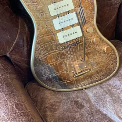 James Trussart Steel Master 2012 - Shiny antique gold gator image 8