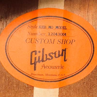 Gibson Custom Shop L00 Keb Mo Signature Model 2013 - Sunburst image 9