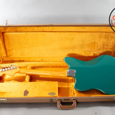 2003 Fender American Vintage ’62 AVRI Jazzmaster – Ocean Turquoise – OHSC image 6