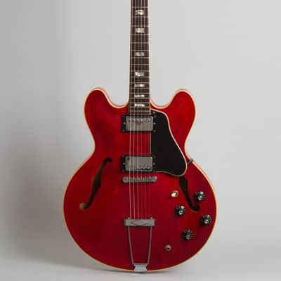 Gibson ES-335TDC Semi-Hollow Body Electric Guitar (1968), ser. #525420, original black hard shell case. image 1