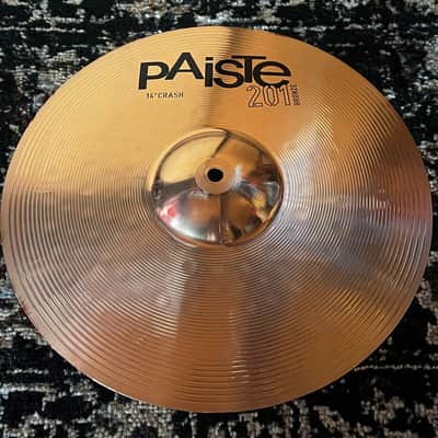 Paiste 14" 201 Bronze Crash Cymbal - Traditional image 1