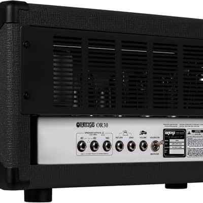 Orange OR30 Guitar Amplifier Head (30 Watts), Black image 4